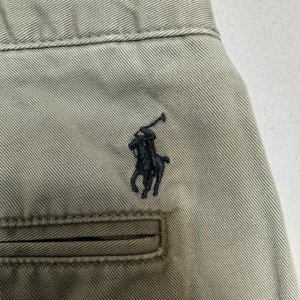Polo Ralph Lauren Pants Mens 40x30 Gray Preston Chino Straight Leg Classic